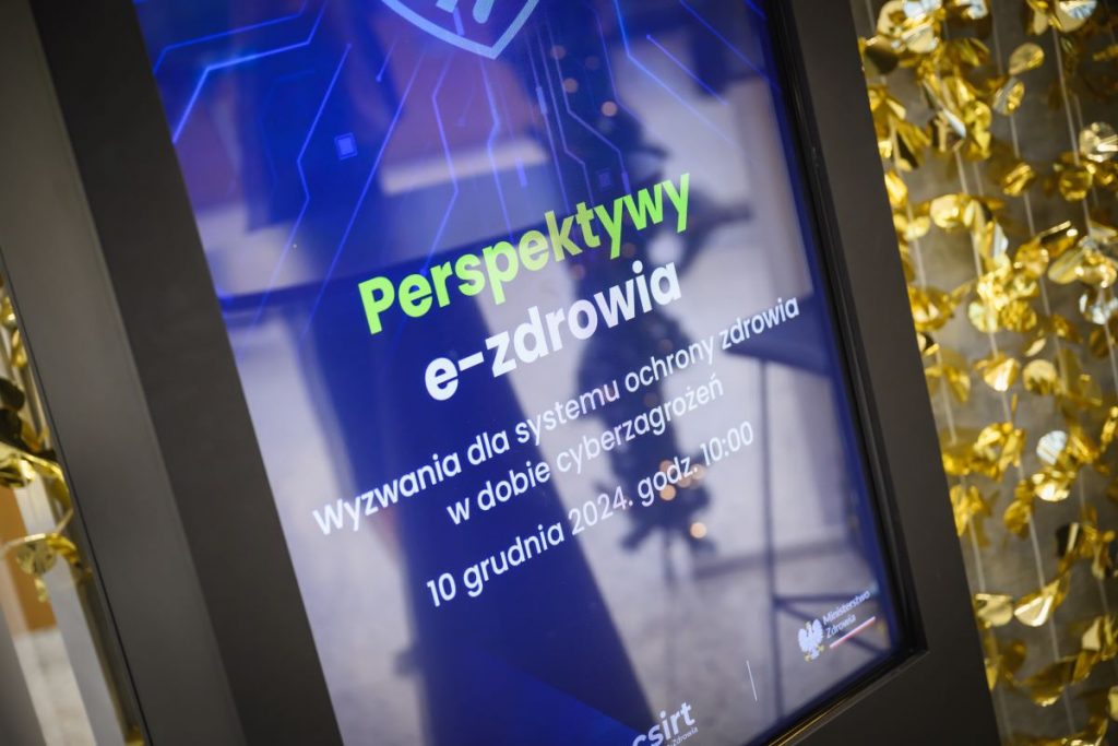 ekran z nazwą konferencji